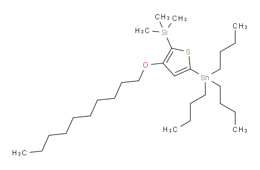 (3-(decyloxy)-5-(tributylstannyl)thiophen-2-yl)trimethylsilane