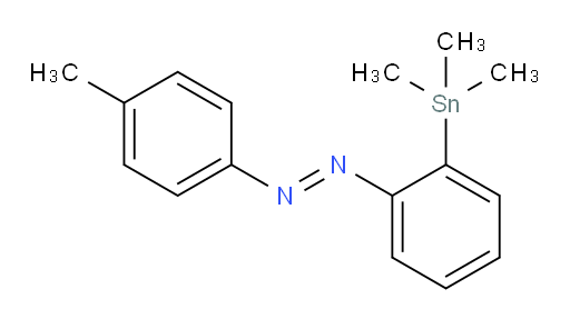 (E)-1-(p-tolyl)-2-(2-(trimethylstannyl)phenyl)diazene