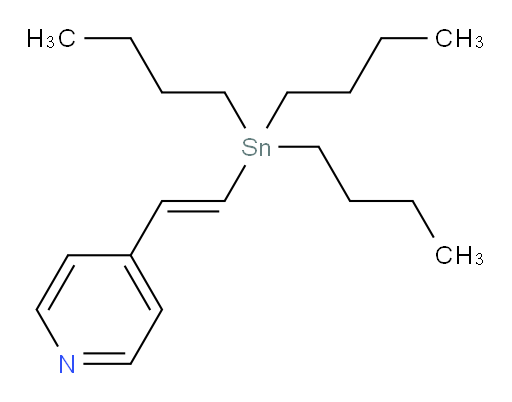 (E)-4-(2-(tributylstannyl)vinyl)pyridine