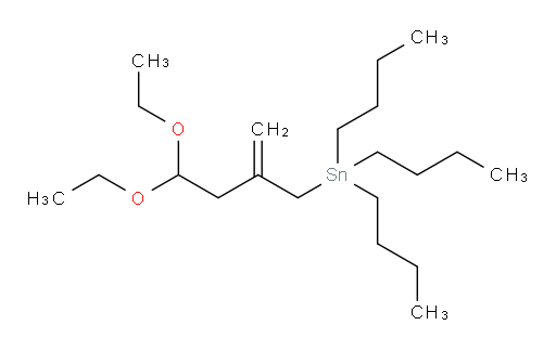 tributyl(4,4-diethoxy-2-methylenebutyl)stannane