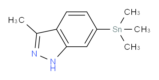 3-methyl-6-(trimethylstannyl)-1H-indazole