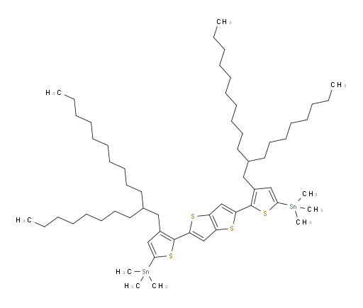 2,5-bis(3-(2-octyldodecyl)-5-(trimethylstannyl)thiophen-2-yl)thieno[3,2-b]thiophene