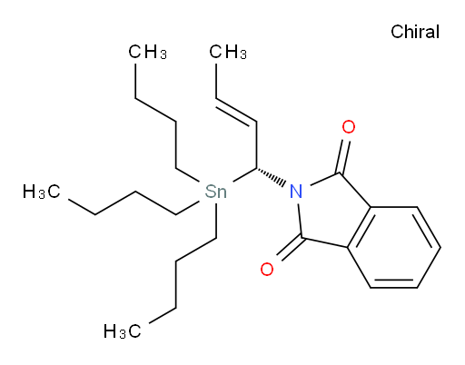 (R,E)-2-(1-(tributylstannyl)but-2-en-1-yl)isoindoline-1,3-dione