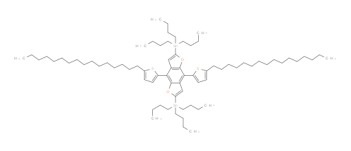 (4,8-bis(5-hexadecylthiophen-2-yl)benzo[1,2-b:4,5-b']difuran-2,6-diyl)bis(tributylstannane)