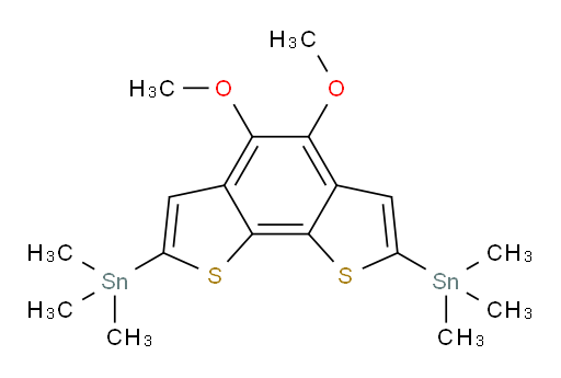 (4,5-dimethoxybenzo[1,2-b:6,5-b']dithiophene-2,7-diyl)bis(trimethylstannane)