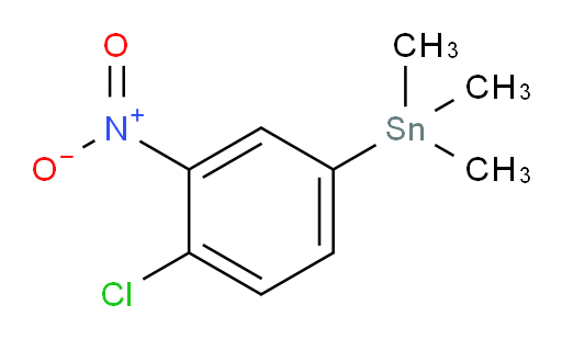 (4-chloro-3-nitrophenyl)trimethylstannane