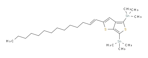 (E)-(2-(tetradec-1-en-1-yl)thieno[3,4-b]thiophene-4,6-diyl)bis(trimethylstannane)