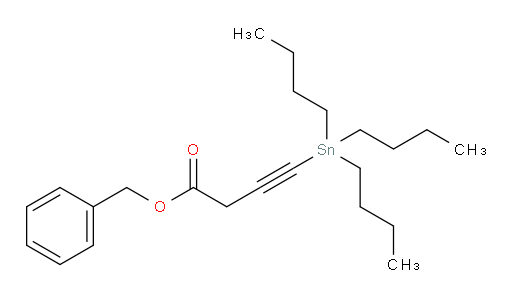 benzyl 4-(tributylstannyl)but-3-ynoate