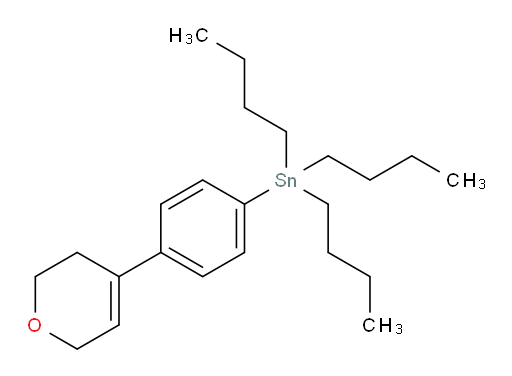 tributyl(4-(3,6-dihydro-2H-pyran-4-yl)phenyl)stannane