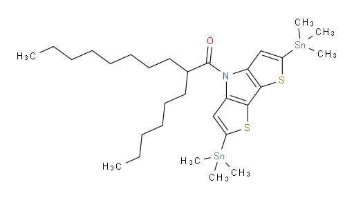 1-(2,6-bis(trimethylstannyl)-4H-dithieno[3,2-b:2',3'-d]pyrrol-4-yl)-2-hexyldecan-1-one