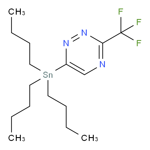 6-(tributylstannyl)-3-(trifluoromethyl)-1,2,4-triazine