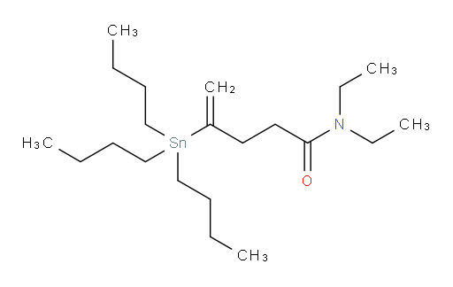 N,N-diethyl-4-(tributylstannyl)pent-4-enamide