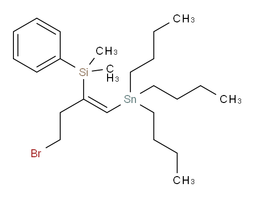 (Z)-(4-bromo-1-(tributylstannyl)but-1-en-2-yl)dimethyl(phenyl)silane