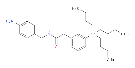 N-(4-aminobenzyl)-2-(3-(tributylstannyl)phenyl)acetamide