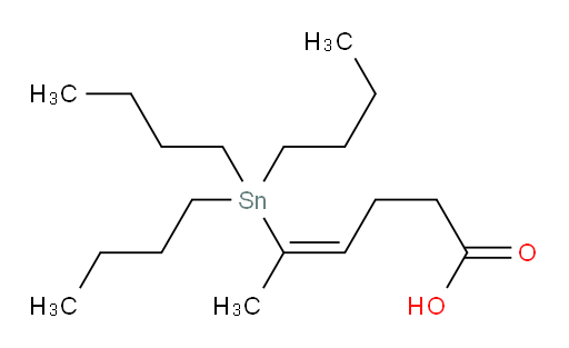 (Z)-5-(tributylstannyl)hex-4-enoic acid