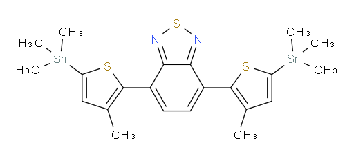4,7-bis(3-methyl-5-(trimethylstannyl)thiophen-2-yl)benzo[c][1,2,5]thiadiazole