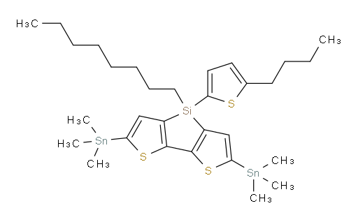4-(5-butylthiophen-2-yl)-4-octyl-2,6-bis(trimethylstannyl)-4H-silolo[3,2-b:4,5-b']dithiophene