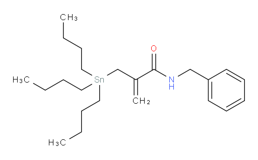 N-benzyl-2-((tributylstannyl)methyl)acrylamide