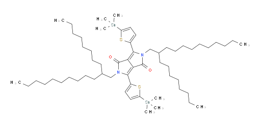 2,5-bis(2-octyldodecyl)-3,6-bis(5-(trimethylstannyl)thiophen-2-yl)pyrrolo[3,4-c]pyrrole-1,4(2H,5H)-dione