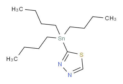 2-(tributylstannyl)-1,3,4-thiadiazole