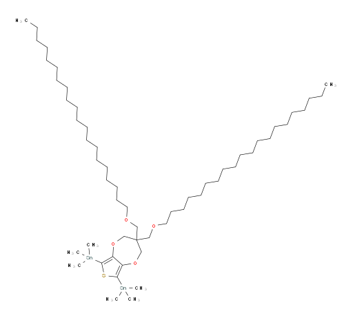 (3,3-bis((icosyloxy)methyl)-3,4-dihydro-2H-thieno[3,4-b][1,4]dioxepine-6,8-diyl)bis(trimethylstannane)