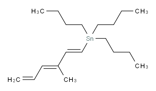 tributyl((1E,3E)-3-methylhexa-1,3,5-trien-1-yl)stannane