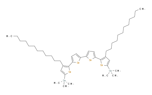 (3,3'''-didodecyl-[2,2':5',2'':5'',2'''-quaterselenophene]-5,5'''-diyl)bis(trimethylstannane)