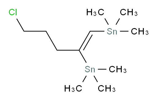 (Z)-(5-chloropent-1-ene-1,2-diyl)bis(trimethylstannane)