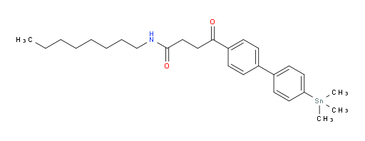 N-octyl-4-oxo-4-(4'-(trimethylstannyl)-[1,1'-biphenyl]-4-yl)butanamide