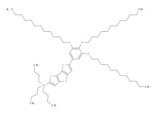 tributyl(6-(3,4,5-tris(dodecyloxy)phenyl)dithieno[3,2-b:2',3'-d]thiophen-2-yl)stannane