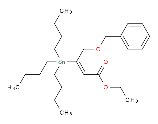 (E)-ethyl 4-(benzyloxy)-3-(tributylstannyl)but-2-enoate