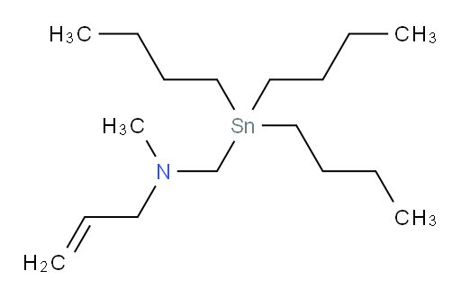 N-methyl-N-((tributylstannyl)methyl)prop-2-en-1-amine