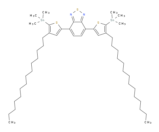4,7-bis(4-tetradecyl-5-(trimethylstannyl)thiophen-2-yl)benzo[c][1,2,5]thiadiazole