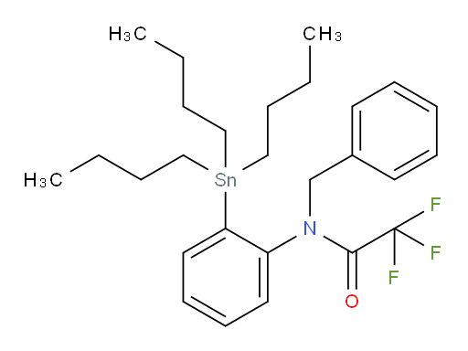 N-benzyl-2,2,2-trifluoro-N-(2-(tributylstannyl)phenyl)acetamide