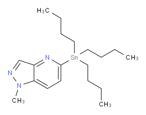 1-methyl-5-(tributylstannyl)-1H-pyrazolo[4,3-b]pyridine