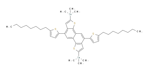 (5,10-bis(5-octylthiophen-2-yl)naphtho[1,2-b:5,6-b']dithiophene-2,7-diyl)bis(trimethylstannane)