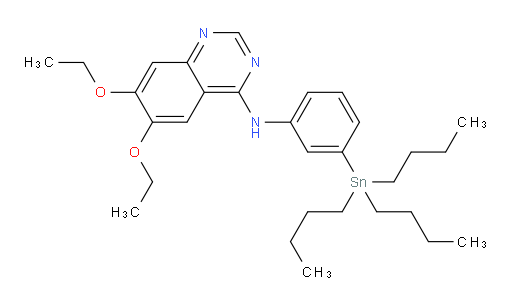 6,7-diethoxy-N-(3-(tributylstannyl)phenyl)quinazolin-4-amine