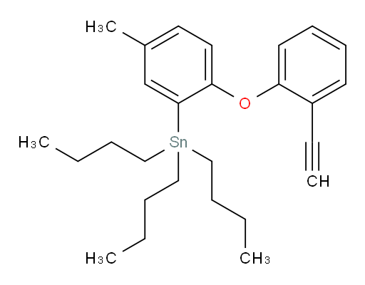 tributyl(2-(2-ethynylphenoxy)-5-methylphenyl)stannane
