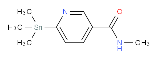 N-methyl-6-(trimethylstannyl)nicotinamide