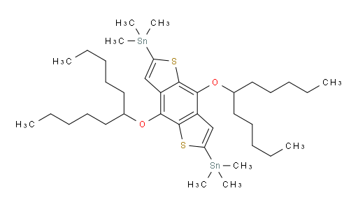 (4,8-bis(undecan-6-yloxy)benzo[1,2-b:4,5-b']dithiophene-2,6-diyl)bis(trimethylstannane)