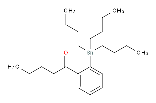 1-(2-(tributylstannyl)phenyl)pentan-1-one