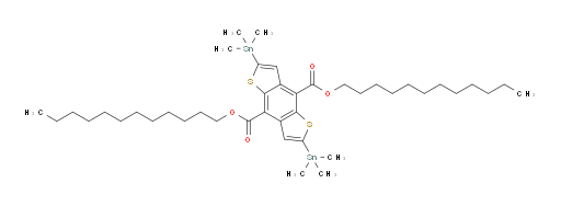 didodecyl 2,6-bis(trimethylstannyl)benzo[1,2-b:4,5-b']dithiophene-4,8-dicarboxylate