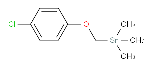 ((4-chlorophenoxy)methyl)trimethylstannane