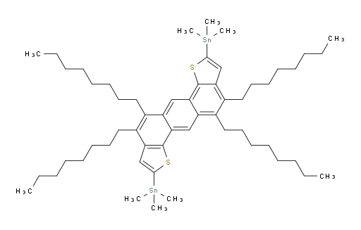 (4,5,10,11-四辛基蒽并[1,2-b:5,6-b']二噻吩-2,8-二基)双(三甲基锡烷)