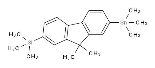 (9,9-dimethyl-7-(trimethylstannyl)-9H-fluoren-2-yl)trimethylsilane