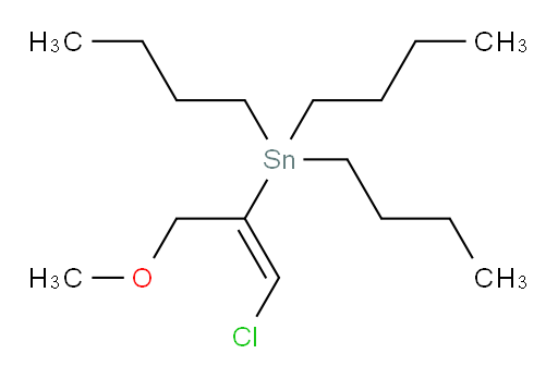 (E)-tributyl(1-chloro-3-methoxyprop-1-en-2-yl)stannane
