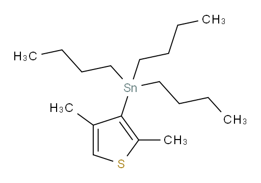 tributyl(2,4-dimethylthiophen-3-yl)stannane