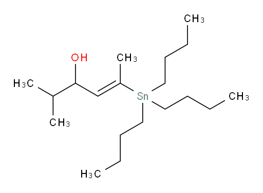 (E)-2-methyl-5-(tributylstannyl)hex-4-en-3-ol
