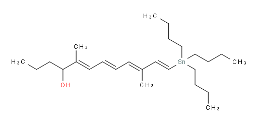 (5E,7E,9E,11E)-5,10-dimethyl-12-(tributylstannyl)dodeca-5,7,9,11-tetraen-4-ol