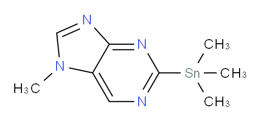 7-methyl-2-(trimethylstannyl)-7H-purine